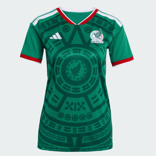 camiseta mujer mexico 2026 local